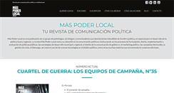 Desktop Screenshot of maspoderlocal.es