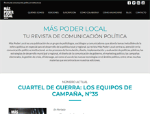 Tablet Screenshot of maspoderlocal.es